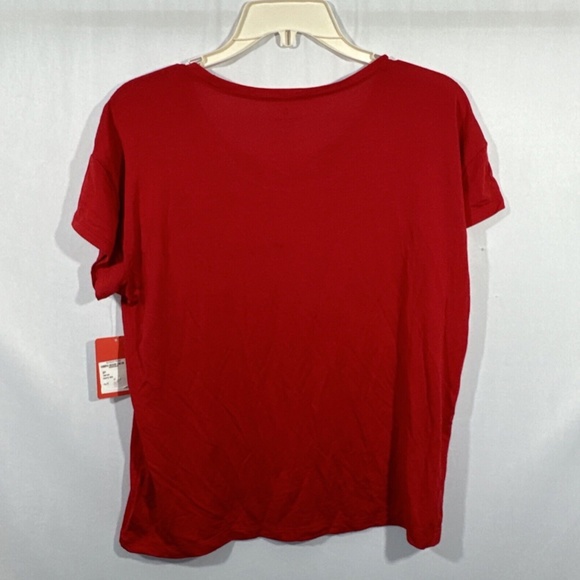 NEW Tommy John [‎ Womens XS ] Pajama Tee Top in Haute Red - Picture 12 of 16